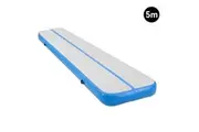 5m x 1m Air Track Inflatable Gymnastics Tumbling Mat - Blue