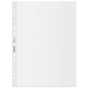 100pc Leitz Recycle A4 File Plastic Sheet Sleeve Document Protector Clear