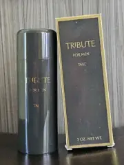 Vintage New In Box Mary Kay Tribute For Men Talc Powder Full Size 3 oz