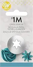 Wilton Open Star Piping Tip, 1 Meter Size