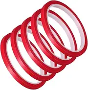 Zerodeko 5pcs Multi Functional Double Sided Automotive Tape Wide Long Temperature Resilient Striping Tape for Car Doors Windows and Trunks