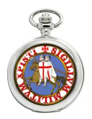 Knights Templar Seal Pocket Watch