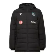 Port Adelaide Power MACRON AFL Mens Heavy Travel Jacket by Sporting House