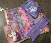 Claire’s Unicorn Cosmetics Bag Necklace Blind Keychain Lipgloss Jewelry Lot