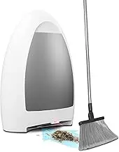 Touchless Vacuum Automatic Dustpan,1000W Ultra Fast & Powerful, Great for Sweeping Salon Pet Hair Food Dirt Kitchen, Bagless, Corded Canister Vacuum, Automatic Sensors