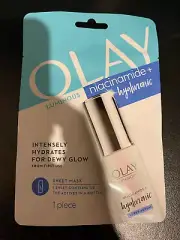 OLAY Luminous Niacinamide + hyaluronic Sheet Mask -