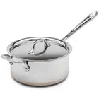 NEW All-Clad Copper Core Saucepan with Lid 22cm/2.8L