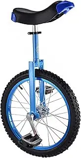 16/18 Inch Unicycles for Adults, Big Wheel Unicycles Uni Cycle, One Wheel Bike for Men Woman Teens Boy Rider, Best Birthday Gift Durable TDF