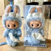 POP MART LABUBU The Monsters Etciting Macaron Plush Dolls Figure Toys Kids Gift