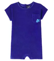[Vilebrequin Kids] Vilebrequin Kids Baby Bombo cotton terry playsuit M 12 blue