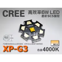 在飛比找蝦皮購物優惠-EHE】CREE XP-G3 S4 暖白4000K 6W高功