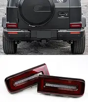 TZYSZDB LED Taillights Brake Light-Smoked Corner Turn Signal Lamps(Left + Right) Compatible with Mercedes Benz G-class W464 G500 G550 G55 G63 G65 AMG 2019-2024 Rear Blinker Reverse Driving Lamps