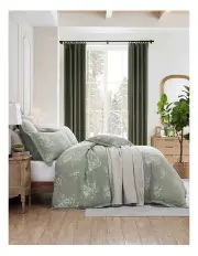 [Private Collection] Maisey Quilt Cover Set in Moss