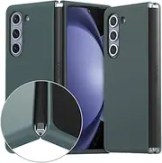 [ARAREE] Aero Flex Galaxy Z Fold 5 Case With Hinge Protection - Slim Protective Cover (PC) and TPU Hinge Protector, Compatible With 5G (Green)