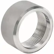 3" NPT 316 Stainless Steel Half Coupling Weld Bung Pipe Thread Fitting
