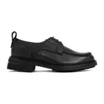 [Brioni] Brioni-Black Grained Leather Derbies-Uomo 8.5 UK