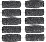 Pedicure Replacement Rollers 10pcs Foot File Replacement Heads Safe Dead Skin Remover for Home/salon Use