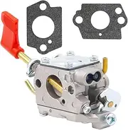 Carburetor Assembly 545006017 For Poulan PP136E PP446E PP446ET PPB100E PPB150E PPB200E PPB250E PPB300E RS32 SM446E Craftsman 358791040 358791060 944516570 358.79104 358.79581 Zama C1U-W32