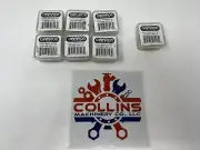 (Lot of 7) Champion CS30M 16mm X 1.5mm Carbon Metric Hex Drive Dies