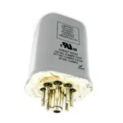 Dayton Sealed Relay DPDT 12 Amp 240VAC Coil Volts 8 Pin Octal 1EGX6