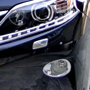 【IDFR】Lexus RX 2012~2015 RX270 RX350 RX450 鍍鉻銀 前保桿噴水蓋 外蓋貼(噴水蓋 洗燈器外蓋貼)