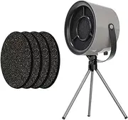 Portable Range Hood, Desktop Range Hood, 3 Speed Detachable Washable Desktop Exhaust Fan for Kitchen, with 4 Filters, Hanging Rope and Tripod for Home Camping BBQ, Hot Pot, Indoor Dinner Party