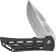 Camillus Dominator II 7" Folding Knife, Silver/Black (19643)