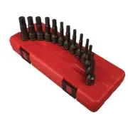 Sunex Tools Hand Tool Sets 3/8'' Drive Sae Hex Driver Set Socket Sets Tools