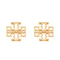 在飛比找momo購物網優惠-【TORY BURCH】BRITTEN仿舊復古簍空顛倒雙T設