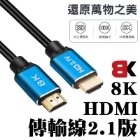 在飛比找蝦皮商城優惠-【BK.3C】8K高畫質 HDMI傳輸線 高速 48Gbps