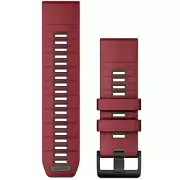 Garmin 010-13393-06 QuickFit 26 mm Marsala Silicone Replacement Watch Strap