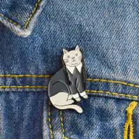 在飛比找蝦皮購物優惠-【豌豆星球】(現貨) 創意設計迷你卡通辮子貓貓 衣服毛衣圍巾