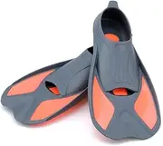 qwmvhfg, Kids Short Light Swim Fins Snorkeling Foot Flippers Diving Fins Beginner Swimming Equipment Portable Kids Diving Flippers