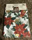 Holiday Fruit Christmas Printed Fabric Table Cloth - 60 x 120 New!