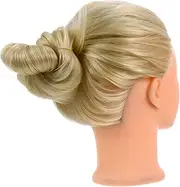 Vaguelly Mannequin Head with Holder for Hair Styling Practice Hair Training Doll Head for Braiding Cutting Setting for Cosmetology Students Professionals