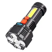Long Range Light Super Bright Flashlight USB Rechargeable for Outdoor Waterproof