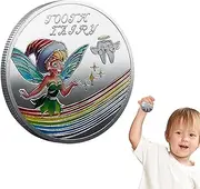 Fairy Collectible Coin,Lost Teeth Reward Double-Sided Coin | Children Non-Circulating Coin, Teeth Change Souvenir for Collection, Playing