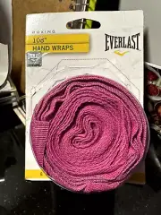 Everlast Women’s Pink Boxing Classic Hand Wraps 108” Engineered For Boxing/MMA