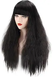 Baluue Fashion Women's Wigs Long Curly Wig Corn Perm Natural Looking for Occasions