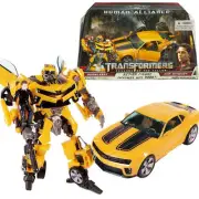 TRANSFORMERS ROTF BUMBLEBEE HUMAN ALLIANCE ROBOT CAR SAM WITWICKY ACTION FIGURES