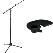 Gator Frameworks GFW-MIC-2020 Tripod Mic Stand and Accessory Tray