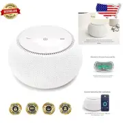Portable Real Fan White Noise Machine for Travel - App-Controlled Sleep Aid