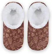 [Caihoyu] Kids Girls Boys Closed Back House Slippers Coral Fleece Non-Slip Comfortable Portable Slippers Hotel Travel Bedroom Airplane Party