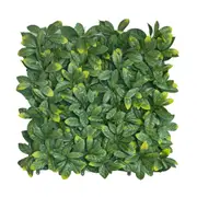 Artificial Green Photinia Hedge 50x50cm