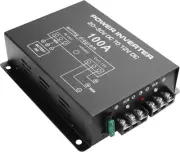XMSJSIY DC 24V to 12V Step-Down Voltage Converter - 100A, 1200W Buck Black