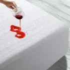Smooth Bamboo Mattress Protector Waterproof Cooling Hypoallergenic Pad Bed Cover