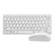Ultra Thin 2.4GHz Wireless Keyboard and Mouse Kit Combo with Keyboard Cover