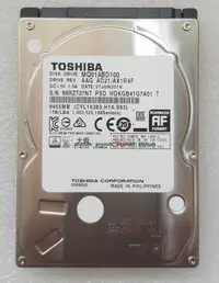 在飛比找露天拍賣優惠-全新原裝 東芝MQ01ABD100 1T 筆電硬碟1TB 2