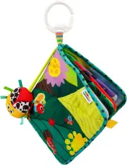 Tomy L27385 Bitty Bug Book, Clip on Pram and Pushchair Newborn, Sensory Babies