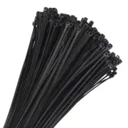 800pcs 3" 11 Lbs Cable Zip Ties Self-Locking Small Nylon 1/8", Black